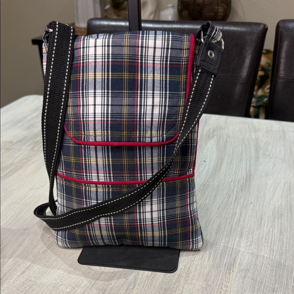 Plaid Crossbody Bag-NWOT
